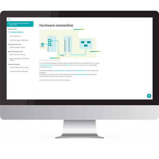 Phoenix Contact E-Learning Connect the Machine Manager to Proficloud.io