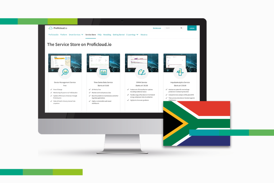 South Africa is now available in the Service Store on Proficloud.io