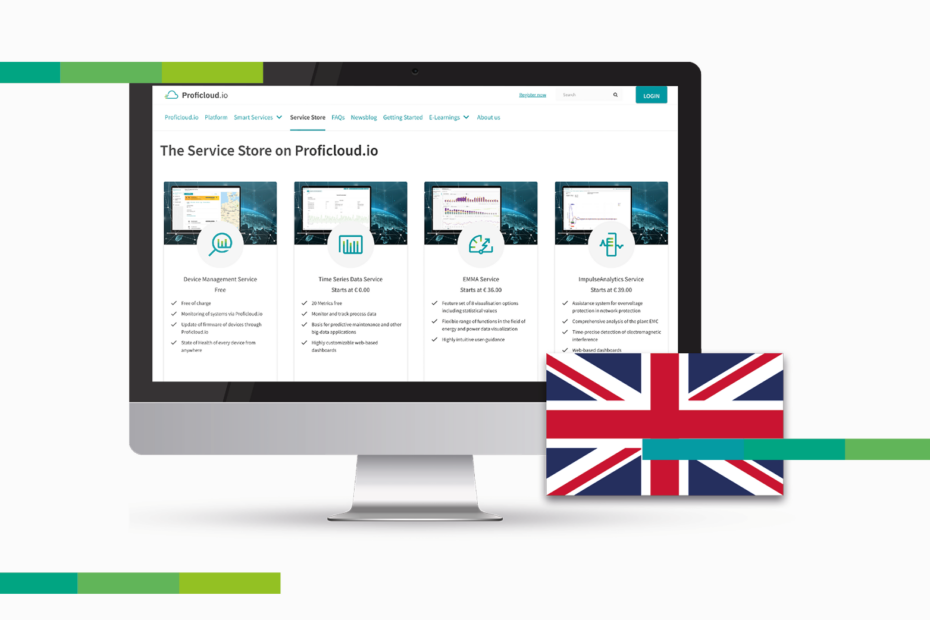 The United Kingdom is now available in the Service Store on Proficloud.io