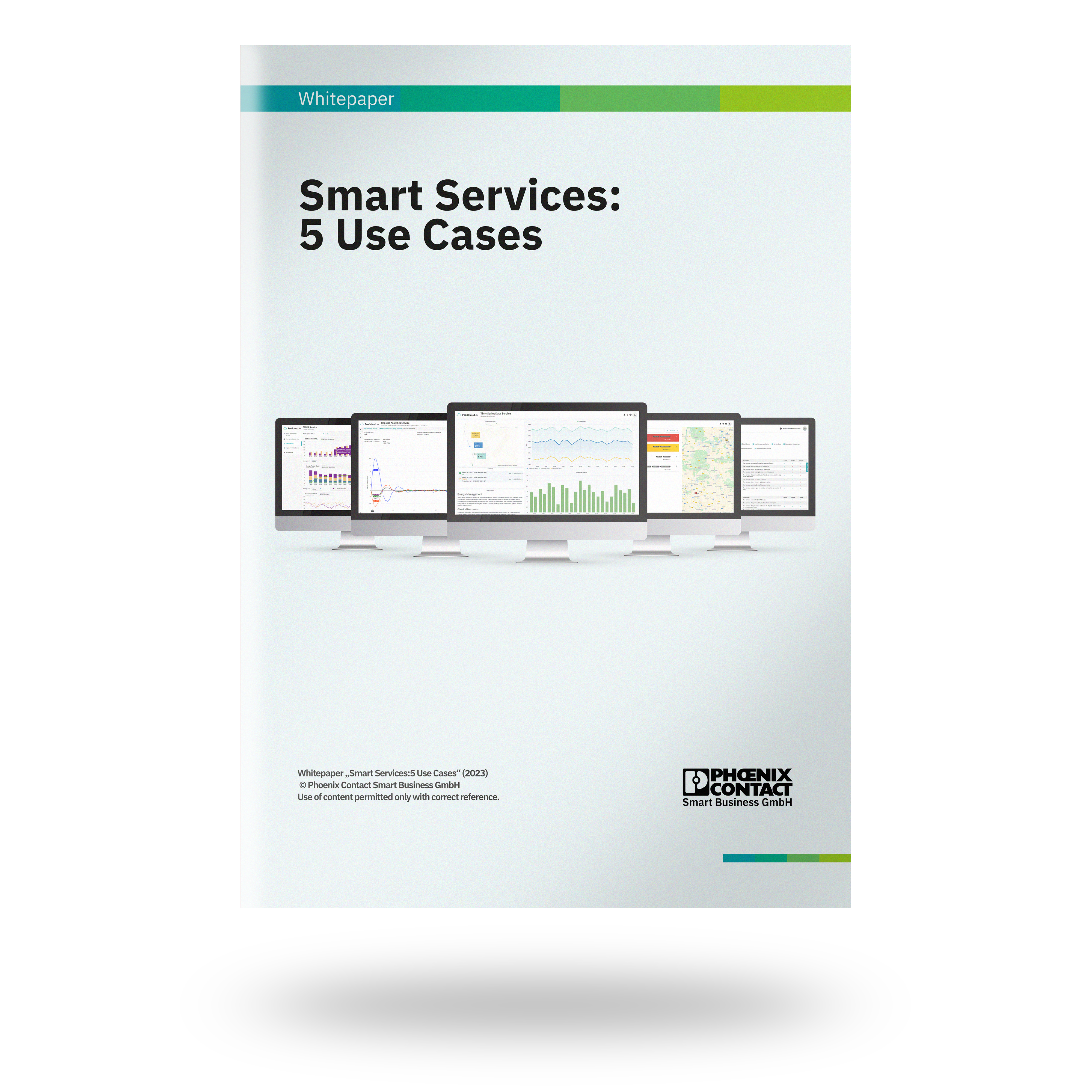 Proficloud - Whitepaper - 5 Usecases with Smart Services - Cover